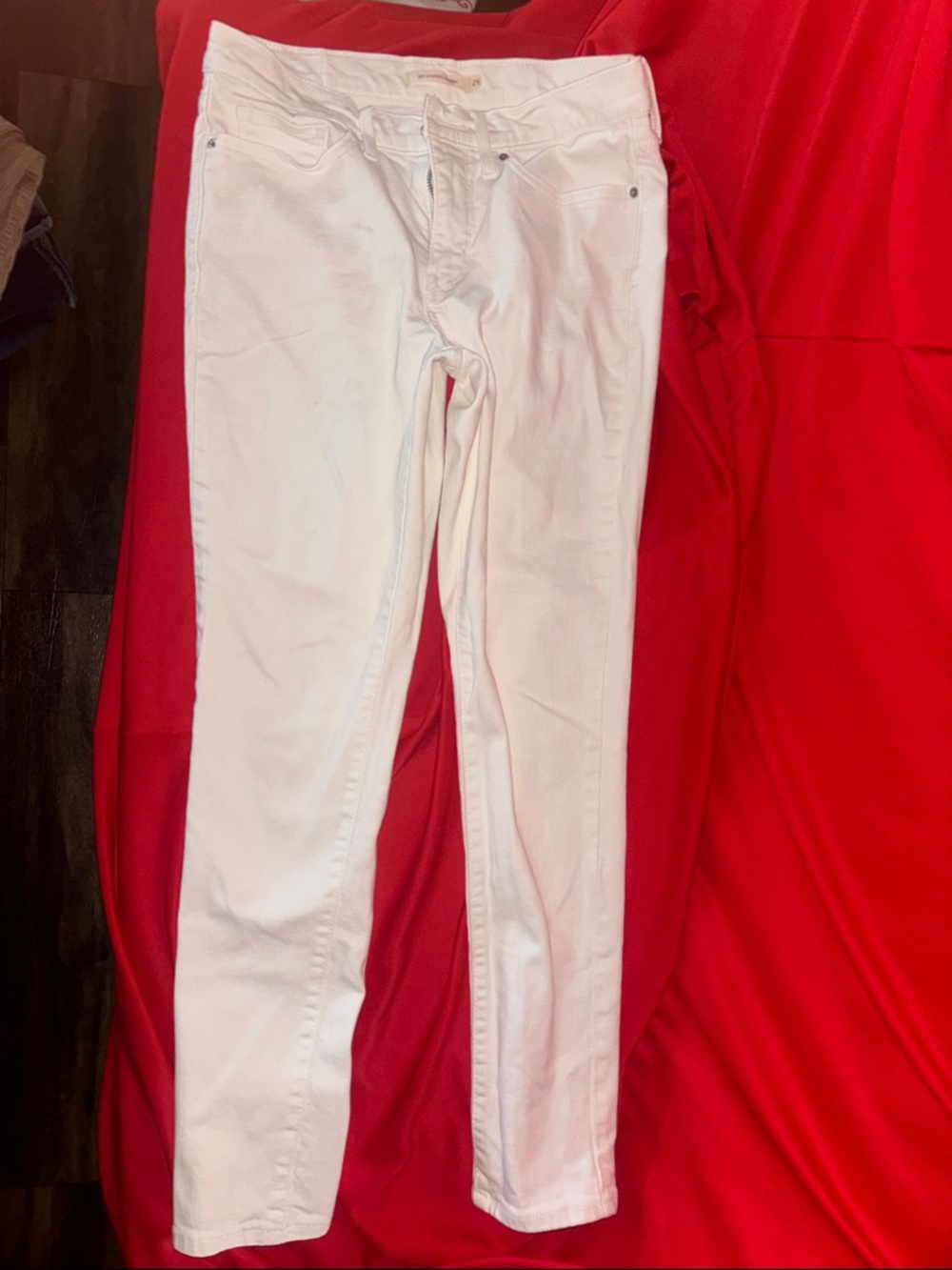 Levi's White Women's Skinny Jeans